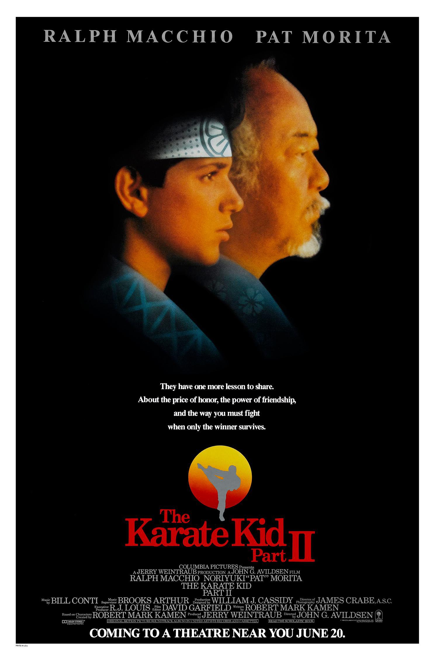 The Karate Kid Part II movie poster